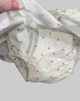 Pequeno tocon - 6033 - dots skirt bloomer - red/white