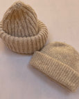 Pequeno tocon - 7033 - wool beanie - tan