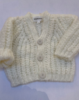 Pequeno tocon - 2040 - chunky wool cardigan - natural