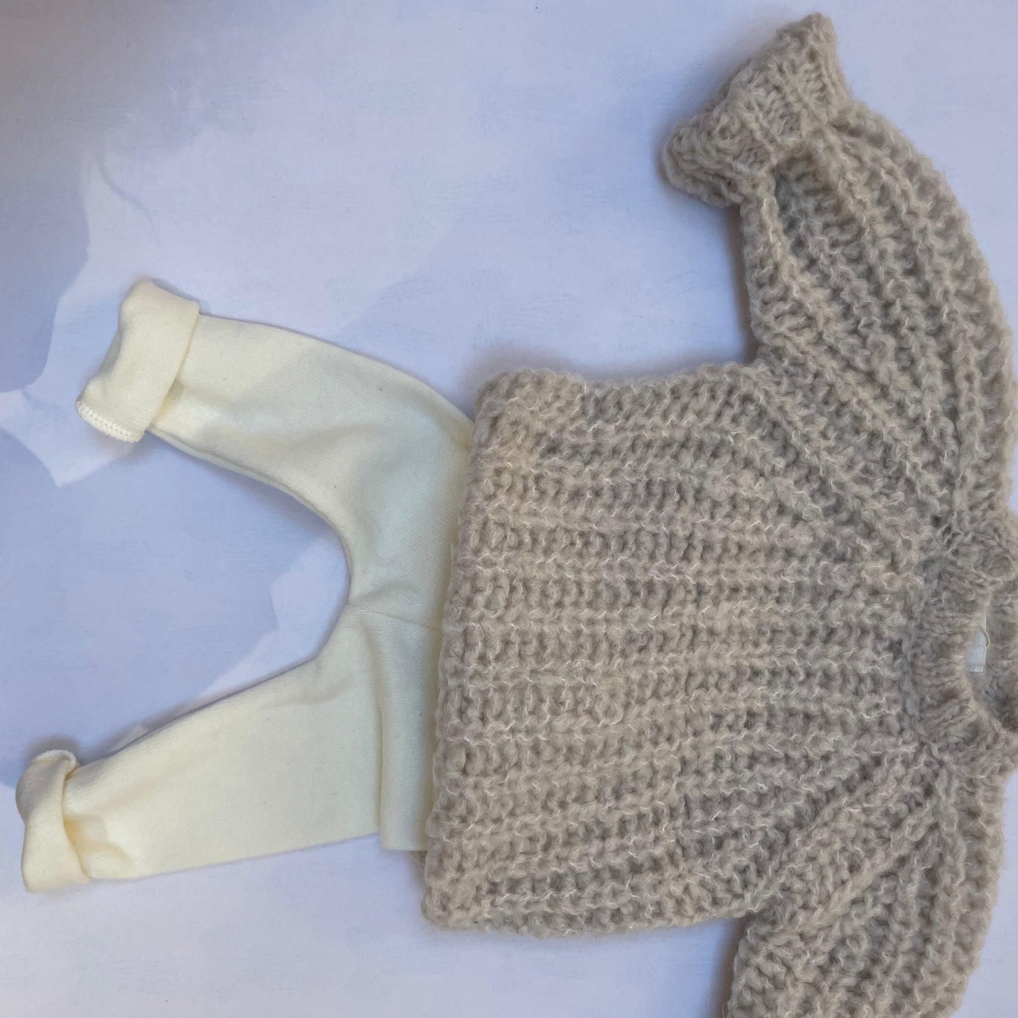 Pequeno tocon - 6021 - leggings - natural