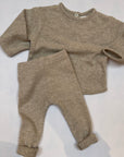 Pequeno tocon - 1070 - fleece sweater - tan