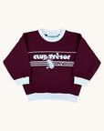 Club tresor - golf sweatshirt - burgundy