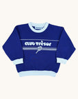 Club tresor - tennis sweatshirt - blue purple