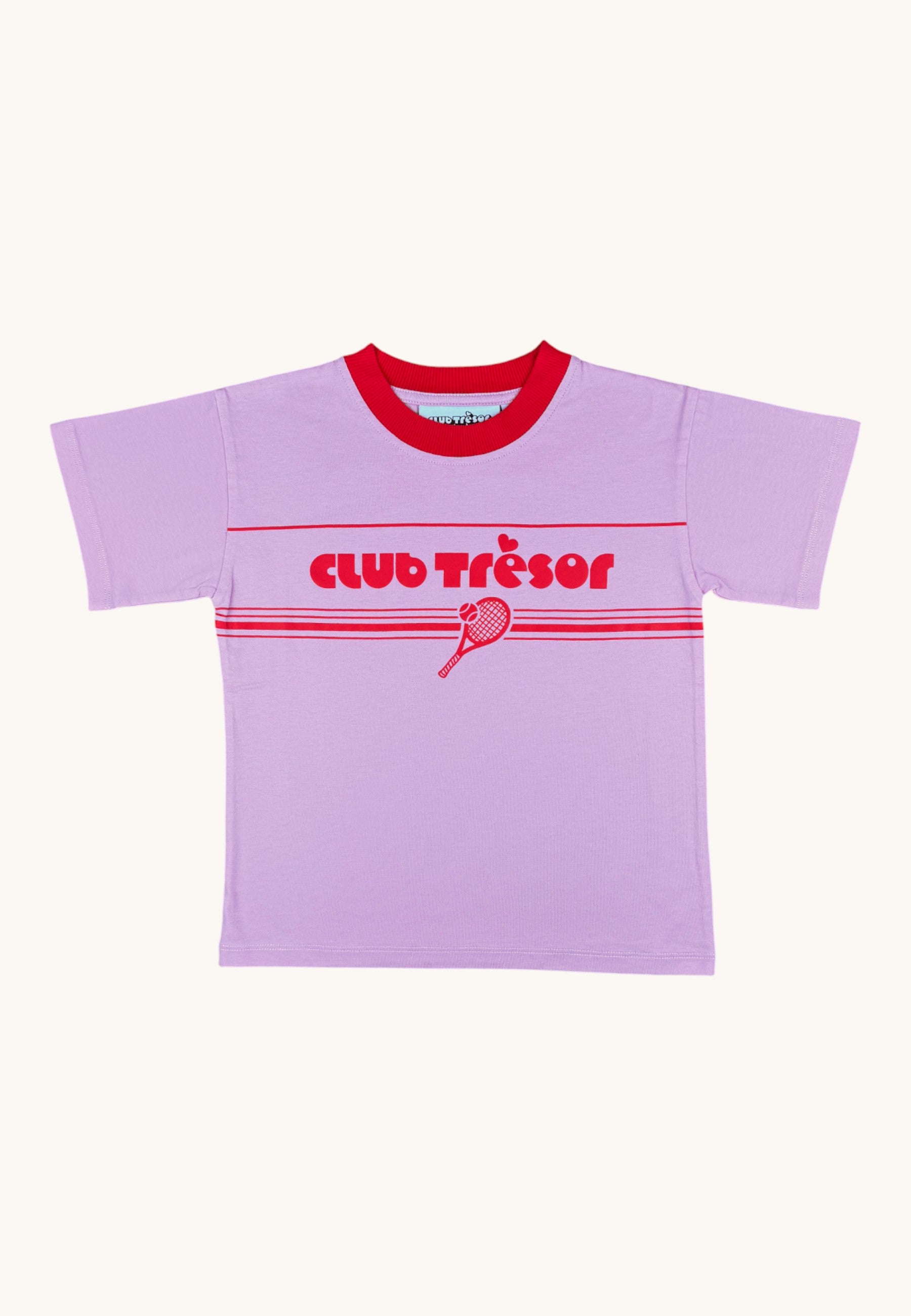 Club tresor - tennis t-shirt - pink