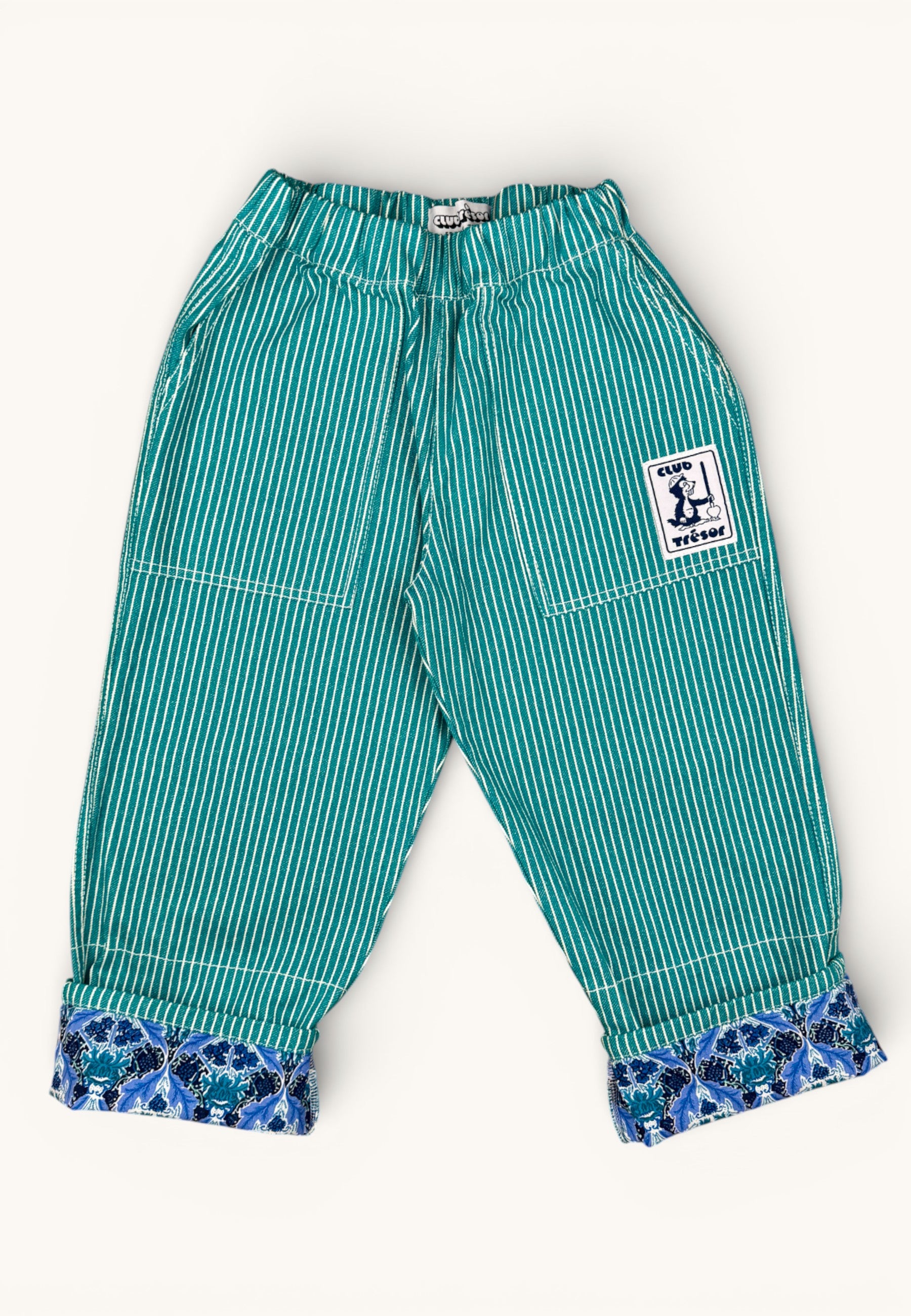 Club tresor - workwear growing pants - green