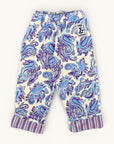 Club tresor - growing pants - purple paisly