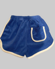 Hygge Selection - boucle terry shorts - blue