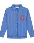 Charlie petite - Isra blouse - blue/white stripes