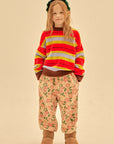 Jelly Mallow - floral alladin pants