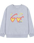 Jelly Mallow - hearglasses sweatshirt