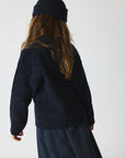 Brunobruno nation - jude wool sweater - indigo blue
