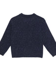 Brunobruno nation - jude wool sweater - indigo blue