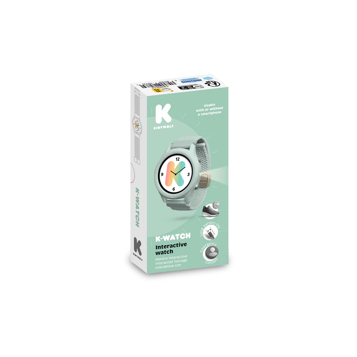 Kidywolf - k-watch - smart watch - green