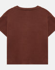 Weekend house kids - city dog t-shirt - brown
