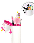Legami - 2 in 1 silicone pencil case - kawaii - unicorn