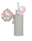 Legami - 2 in 1 silicone pencil case - kawaii - kitty paw