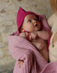 Hvid - Blanket Kiki - cotton candy