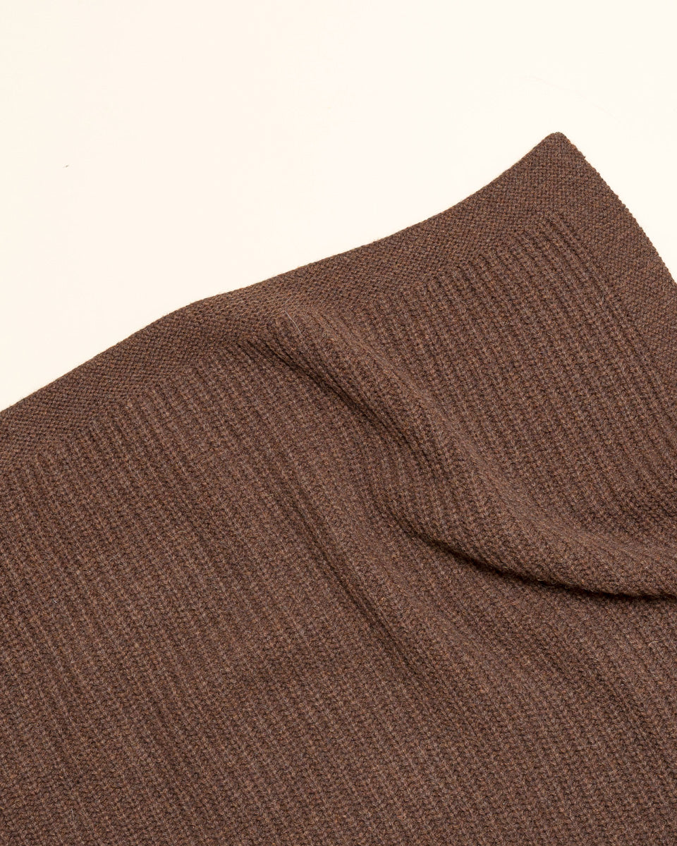 Hvid - Blanket Kiki - dark brown