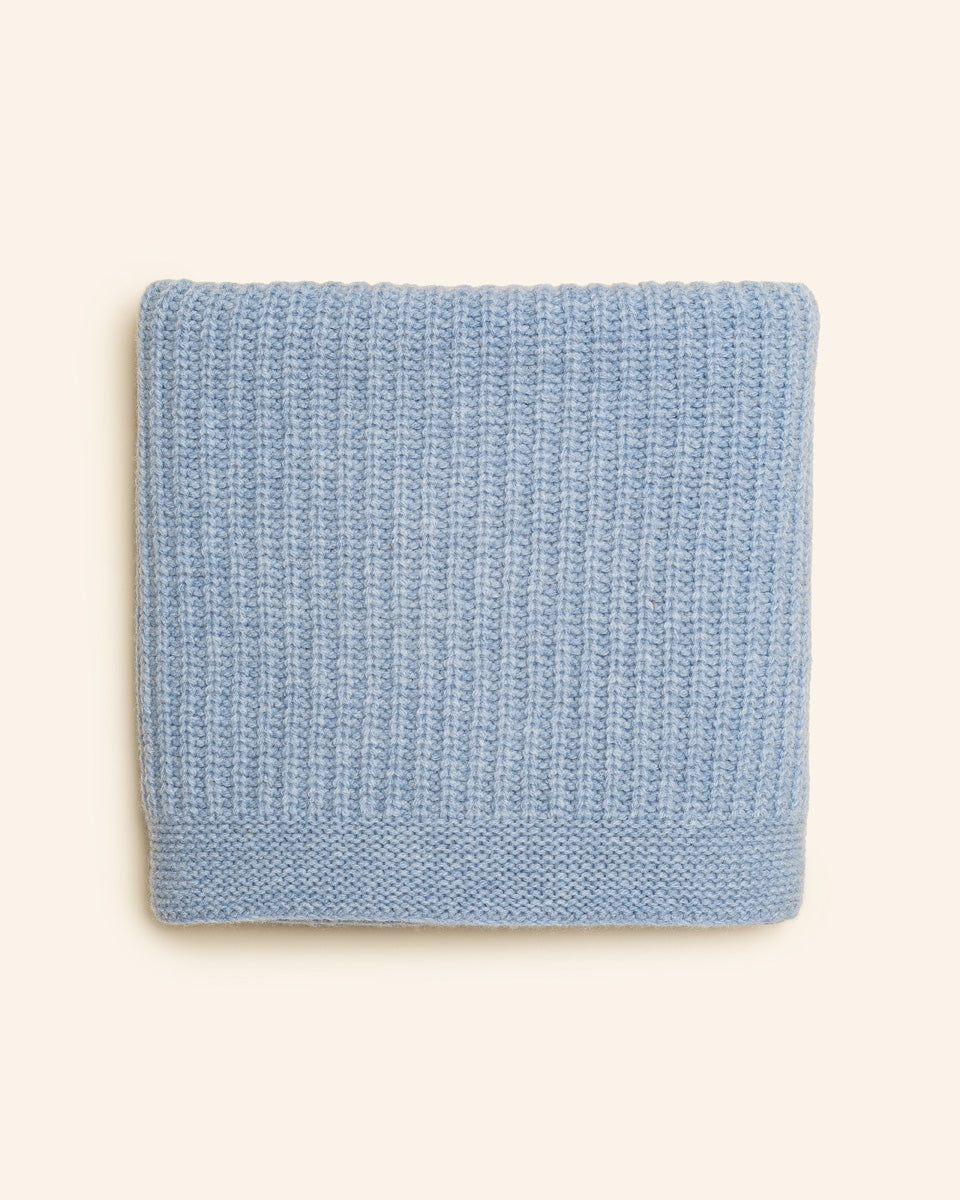 Hvid - Blanket Kiki - frost blue