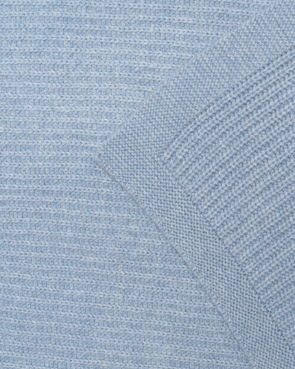 Hvid - Blanket Kiki - frost blue