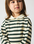 Brunobruno nation - kai polo t-shirt - myrtle stripe