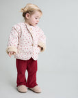 Buho - bb - mini cuore jacket - cream pink