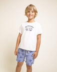 Buho - kids - octopus swimshorts - surf blue