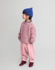 Buho - kids - drill girly pants - peony