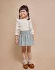 Buho - kids - warm rib t-shirt - ivory
