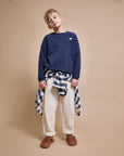 Buho - kids - hibernation sweatshirt - navy