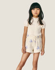 Mipounet - sandrine short - ecru/blue