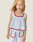 Mipounet - sylvie top - blue