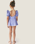 Mipounet - pauline swim skirt - ecru/blue sky