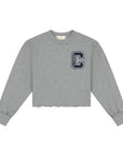 Charlie petite - lux sweater - grey melange