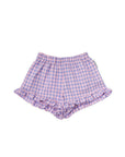 Mipounet - colette seersucker short - lilac/pink