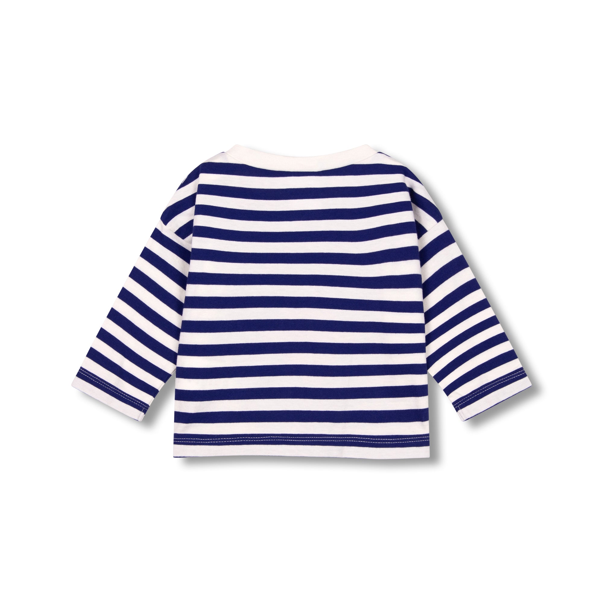 Wynken - baby - le petit artist stripe tee - ultramarine
