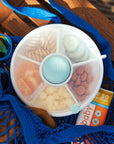 Gobe - original snack spinner - macaron blue