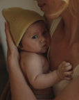 Hvid - Fonzie - Beanie - newborn - 0-6M