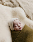 HVID - newborn bonnet - cream