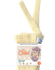Silly Silas - granny footless cotton tights - lemon icing