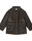 Brunobruno nation - Nabi coated jacket - major brown
