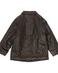 Brunobruno nation - Nabi coated jacket - major brown