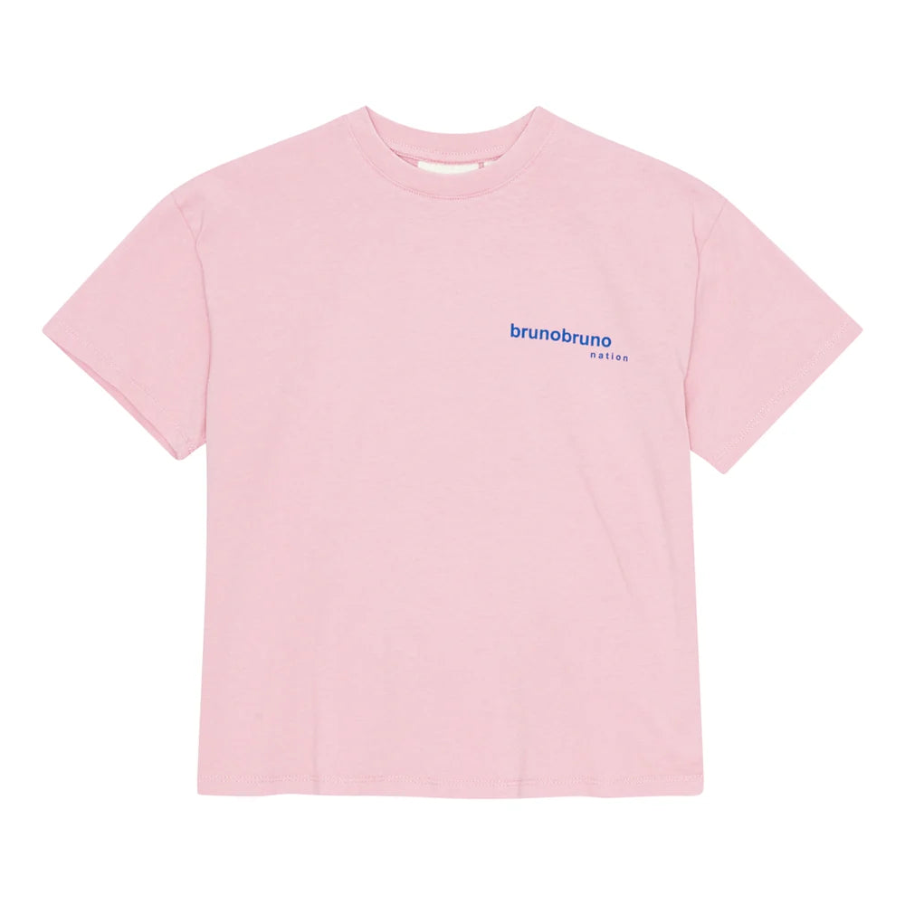 Brunobruno nation - nanna dumpling t-shirt - pink
