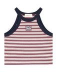 Charlie petite - naylee singlet - bordeau/ecru/navy stripes