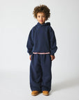 Brunobruno nation - nicolaj hoodie - indigo blue