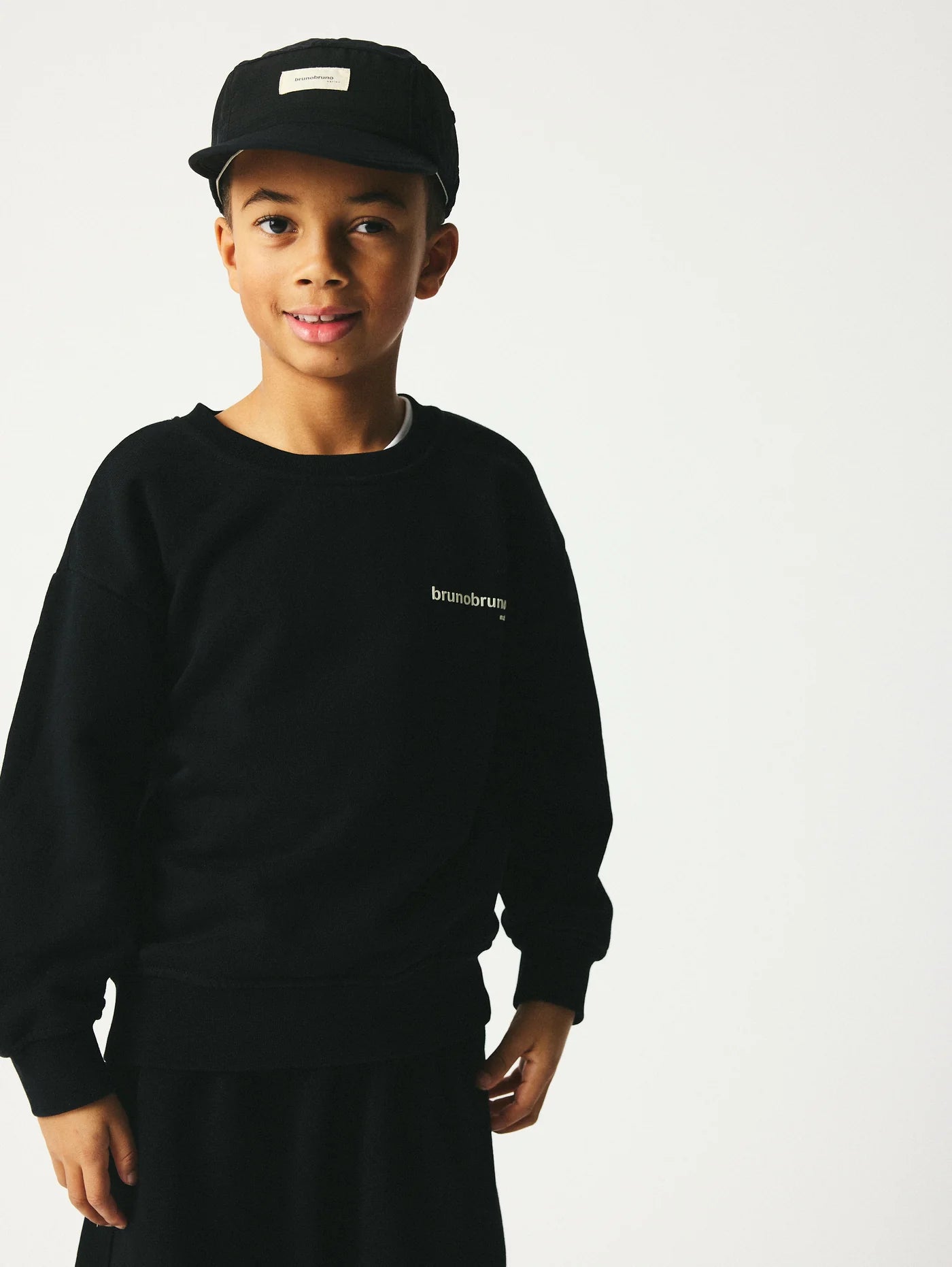 Brunobruno nation - norah sweatshirt - jet black