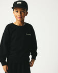 Brunobruno nation - norah sweatshirt - jet black