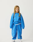 Brunobruno nation - norah sweatshirt - provence blue