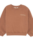 Brunobruno nation - norah sweatshirt - clove bordeau