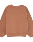 Brunobruno nation - norah sweatshirt - clove bordeau